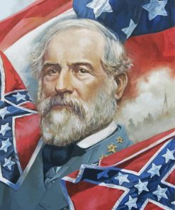 Robert E Lee Paint By Number