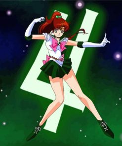 Sailor Jupiter Character Paint By Number