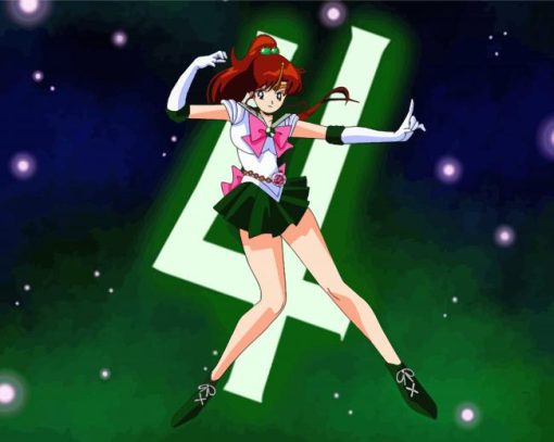 Sailor Jupiter Character Paint By Number