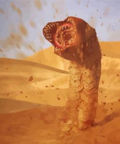 Sandworm Art Paint By Number