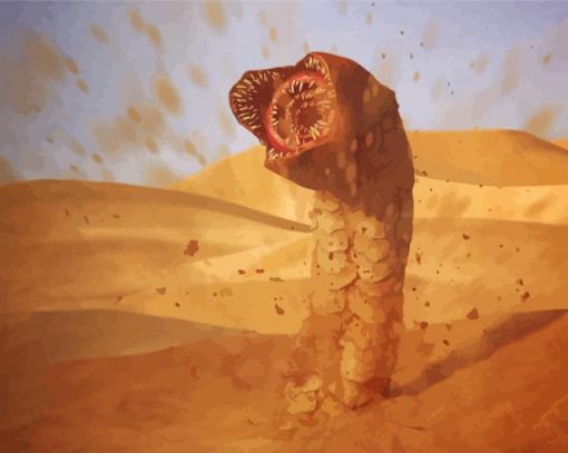 Sandworm Art Paint By Number