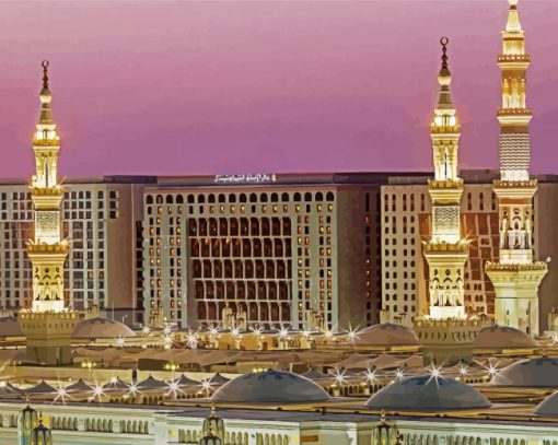 Saudi Arabia Madinah Paint By Number