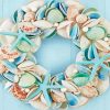 Seashells Ocea Wreath Paint By Number