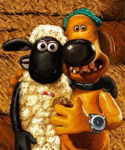 Shaun The Sheep Paint By Number