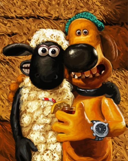 Shaun The Sheep Paint By Number