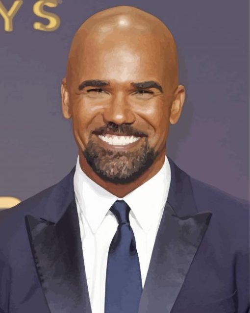 Shemar Moore Paint By Number