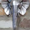 Silver Elephant Head Paint By Number