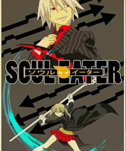 Soul Eater Anime Poster Paint By Number