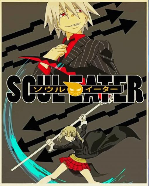 Soul Eater Anime Poster Paint By Number