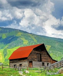 Steamboat Springs Colorado Paint By Number