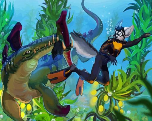 Subnautica Game Paint By Number