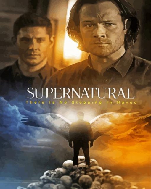 Supernatural Poster Paint By Number