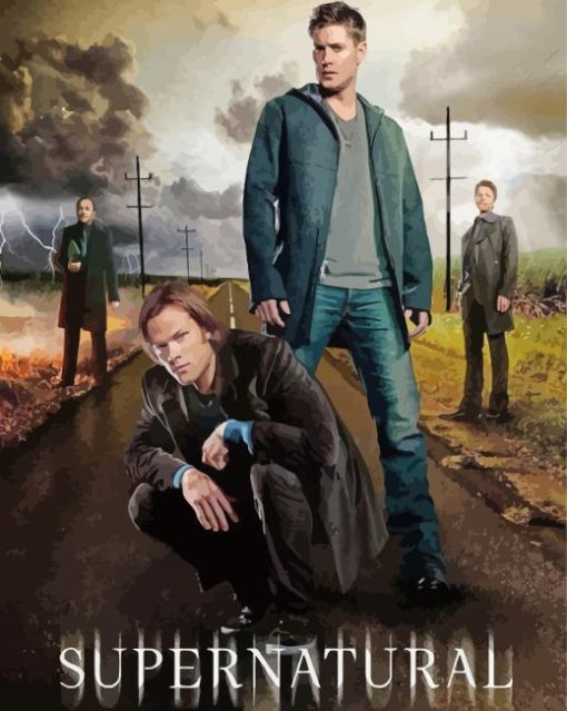 Supernatural Poster Paint By Number