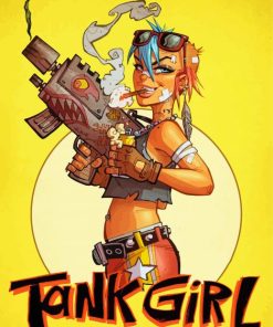 Tank Girl Poster Paint By Number