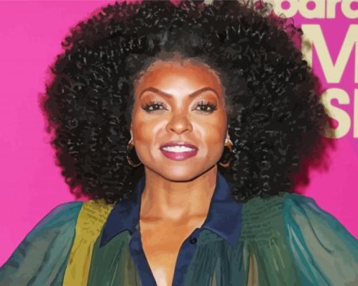 Taraji P Henson Paint By Number