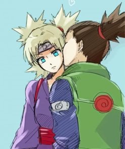 Temari And Shikamaru Characters Paint By Number