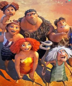 The Croods Movie Paint By Number