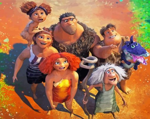 The Croods Movie Paint By Number