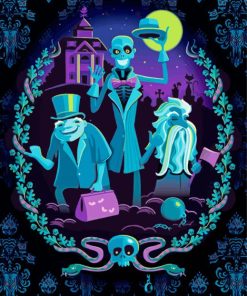 The Haunted Mansion Paint By Number