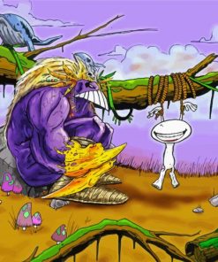 The Maxx Cartoon Paint By Number