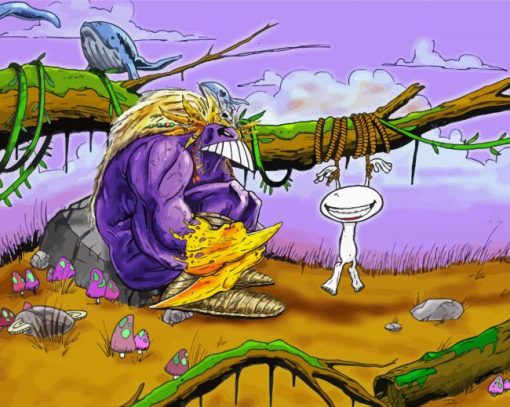 The Maxx Cartoon Paint By Number