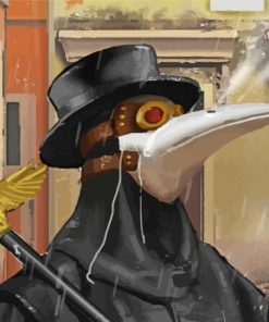 The Plague Doctor Paint By Number