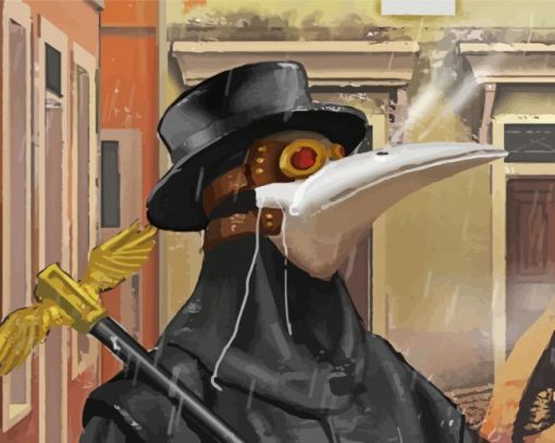 The Plague Doctor Paint By Number