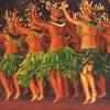 The Tahitian Dancers Paint By Number