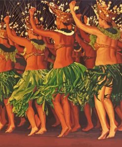 The Tahitian Dancers Paint By Number