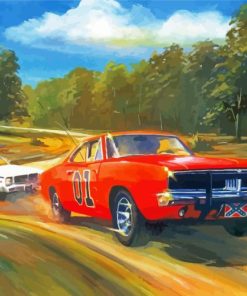 The Dukes Of Hazards Art Paint By Number