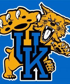 University Of Kentucky Basketball Logo Paint By Number