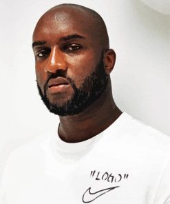 Virgil Abloh Fashion Designer Paint By Number