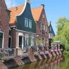 Volendam Town Buildings Paint By Number