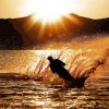 Water Skiing At Sunset Paint By Number