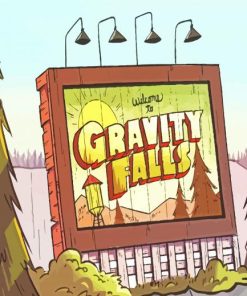 Welcome In Gravity Falls Paint By Number