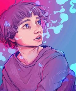 Will Byers Stranger Things Character Art Paint By Number