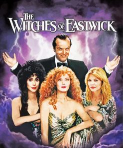 Witches Of Eastwick Poster Paint By Number