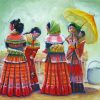 Abstarct Peru Women Paint By Number