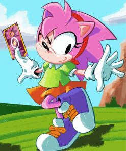 Aesthetic Amy Rose Paint By Number