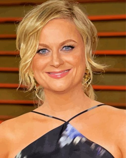 Aesthetic Amy Poehler Paint By Number