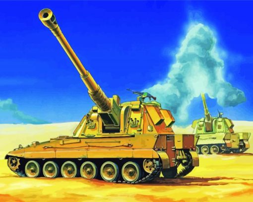 Aesthetic Artillery Paint By Number