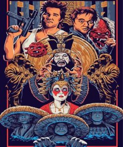 Aesthetic Big Trouble Little China Paint By Number