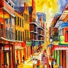 Aesthetic Bourbon Street Paint By Number