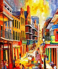 Aesthetic Bourbon Street Paint By Number