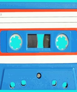 Aesthetic Cassette Tape Paint By Number