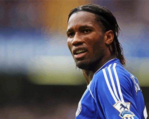 Aesthetic Drogba Paint By Number