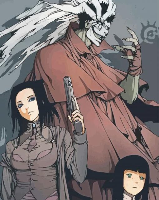 Aesthetic Ergo Proxy Paint By Number