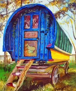 Aesthetic Gypsy Caravan Paint By Number