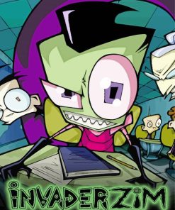 Aesthetic Invader Zim Poster Paint By Number