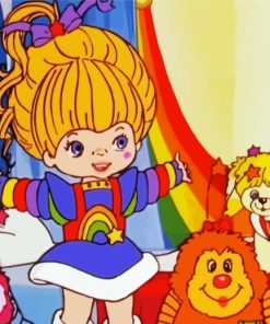 Aesthetic Rainbow Brite Paint By Number